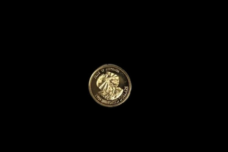 オーストラリア エリマキトカゲ金貨 200ドル