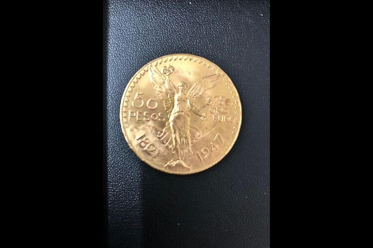 メキシコ 50ペソ金貨