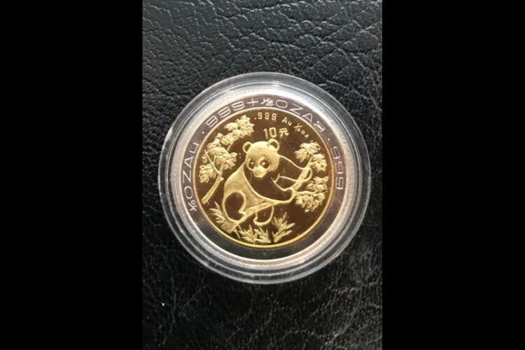 パンダ金貨 1/10oz