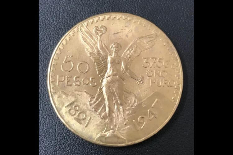 メキシコ 50ペソ金貨