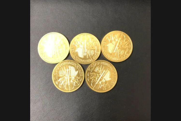 ウィーン金貨ハーモニー 5枚