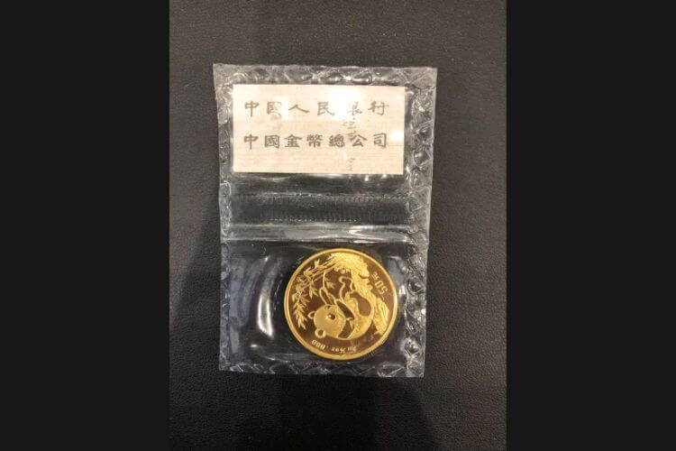 パンダ金貨 1/2oz 1994年