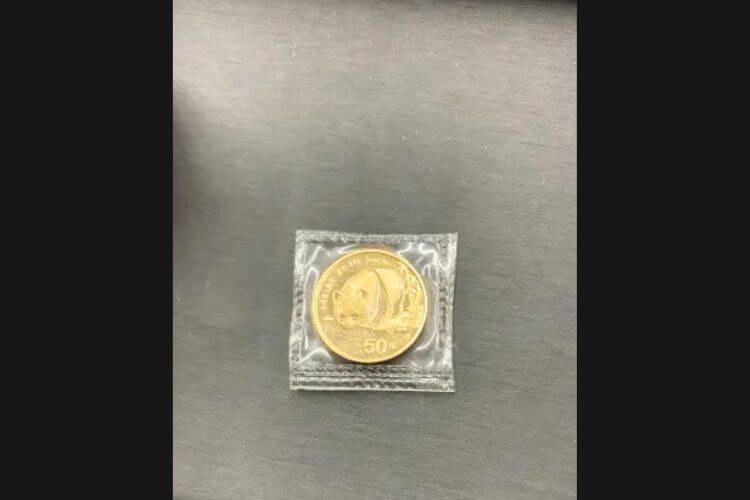 パンダ金貨 1/2oz