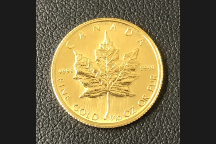 メイプルリーフ金貨 1/10oz