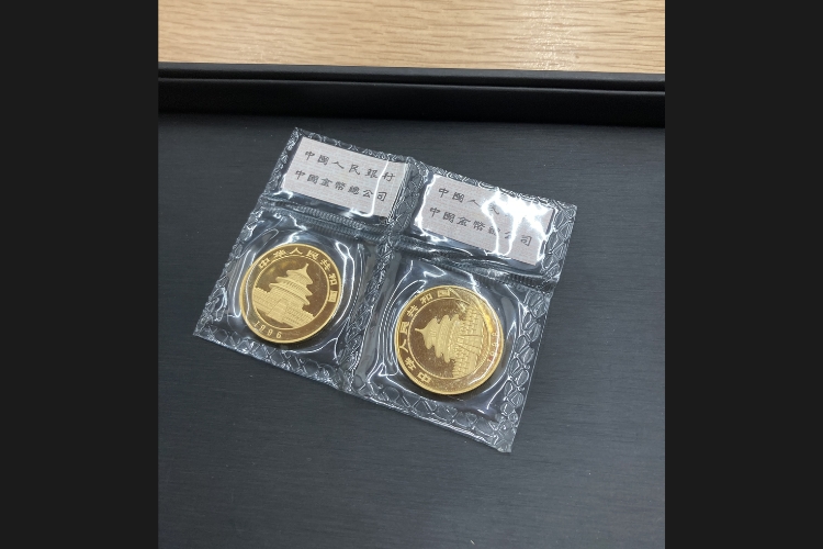 パンダ金貨 1oz 2枚