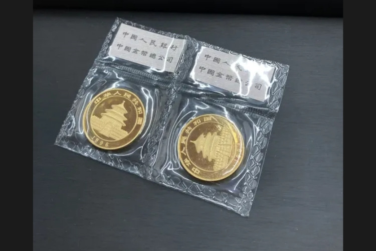 パンダ金貨 1oz 2枚