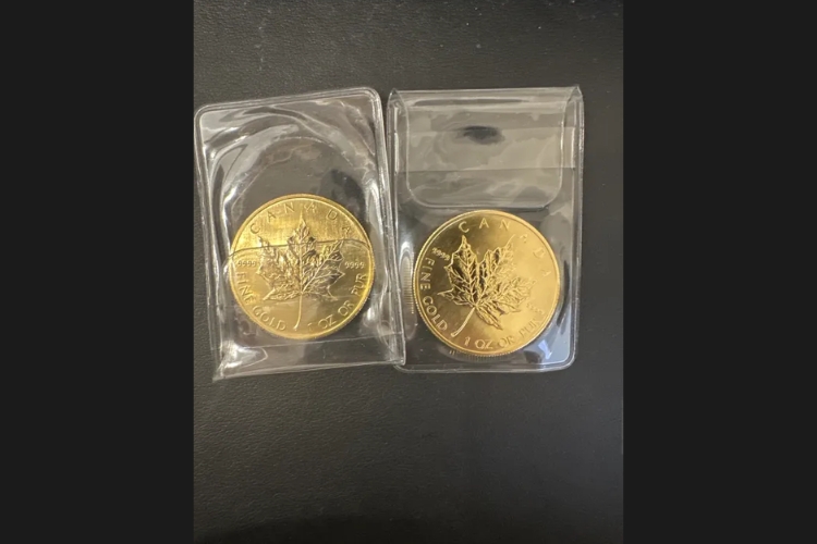 メイプルリーフ金貨 1oz 2枚